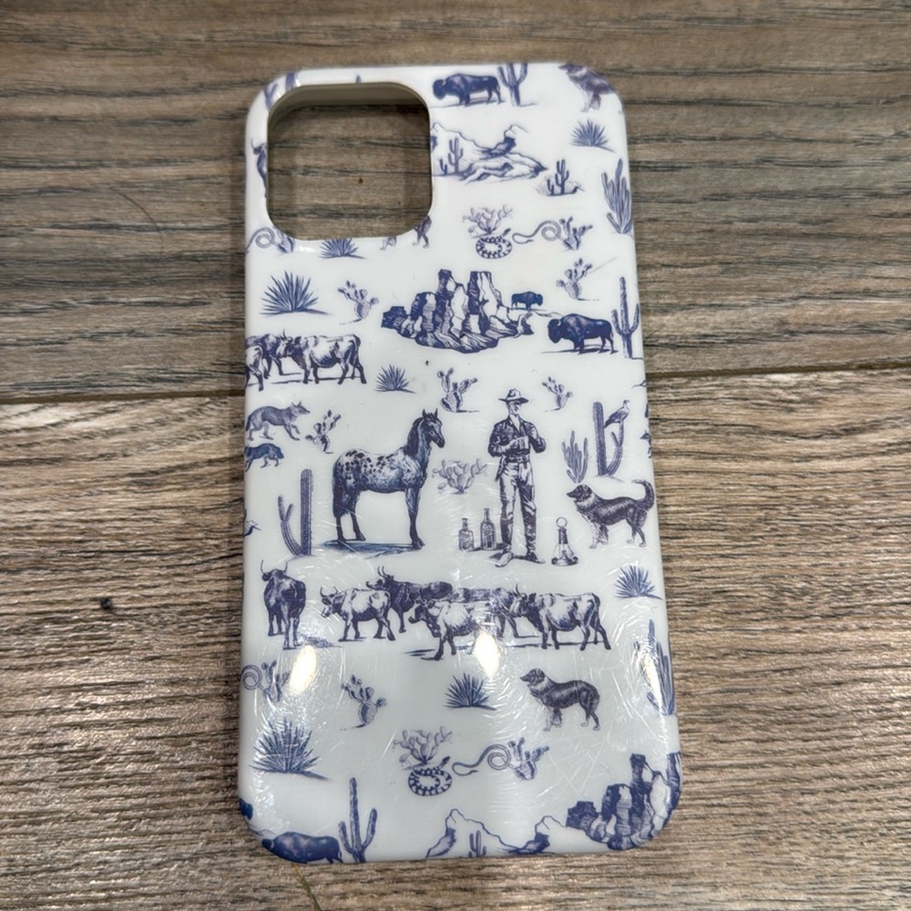Casely iPhone 12 Pro Western print phone case
